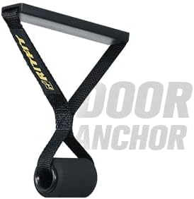 RitFit Single Resistance Exercise Band with Comfortable Handles - Ideal for Physical Therapy, Strength Training, Muscle Toning - Door Anchor and Starter Guide Included-FlexoryFit