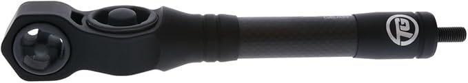 TRUGLO Cadence Vibration-Dampening Noise Reducing Lightweight 8" Hunting Archery Bow Stabilizer for Improved Bow Balance & Stability