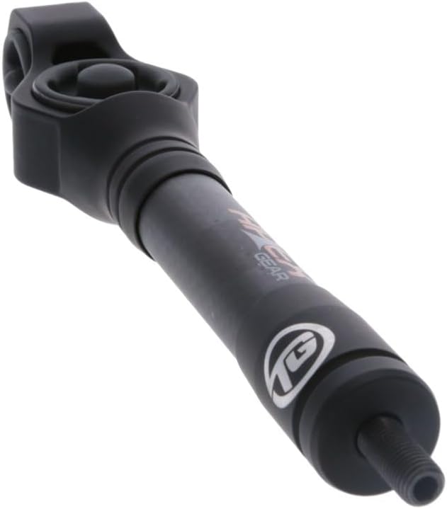 TRUGLO Cadence Vibration-Dampening Noise Reducing Lightweight 8" Hunting Archery Bow Stabilizer for Improved Bow Balance & Stability
