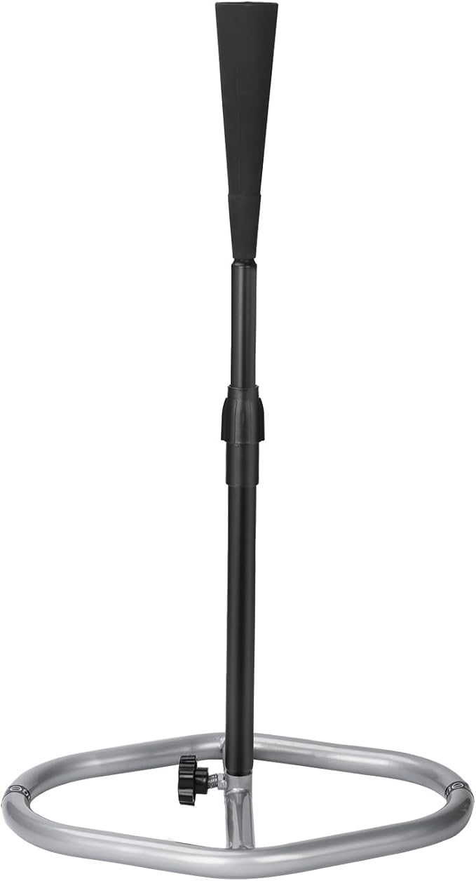Portable Baseball Tee, Adjustable Batting Tee for Baseball/Softball/Tee Ball, 20"-26" Height, Weighted Base for Stability, Hitting Tee for Kids/Youth, Training Equipment for Baseball Practice