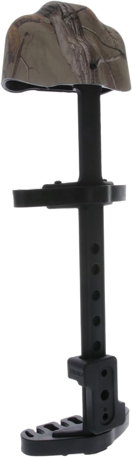 TRUGLO Loc-Down 4-Arrow Ultra-Quiet Lightweight Composite Vibration-Absorbing Left-Hand Convertible Bow Hunting Archery Quiver