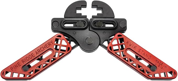 Pine Ridge Archery Kwik Stand Bow Support, Fit on Most Bow Limbs, Perfect for Ground or Box Blind Hunting-FlexoryFit