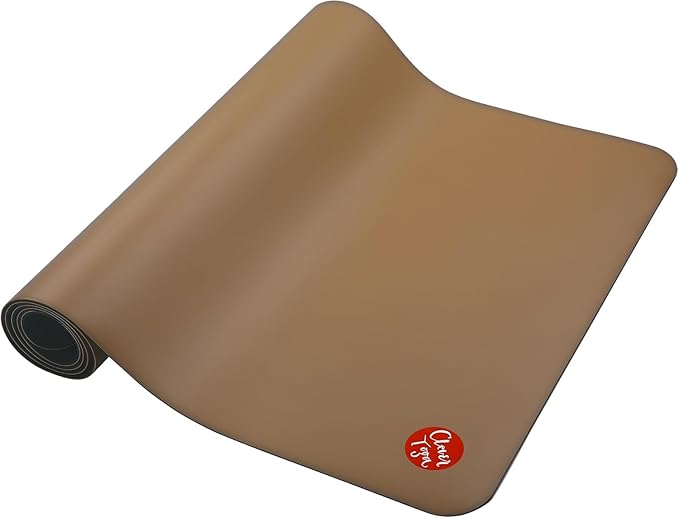 Clever Yoga Liquid Balance Thick Yoga Mat - Pro Exercise Yoga Mat with Non-Slip Surface for Home Gym, Earth-Friendly & Recyclable Pilates and Workout Pad Women & Men, 4.5 mm-FlexoryFit