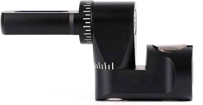 Single Side Adjustable V Bar Mount, Archery Stabilizers Bow Stabilizer Quick Disconnect Rod for Compound Bow, Single Sidebar Back Bar Stabilizer Mount