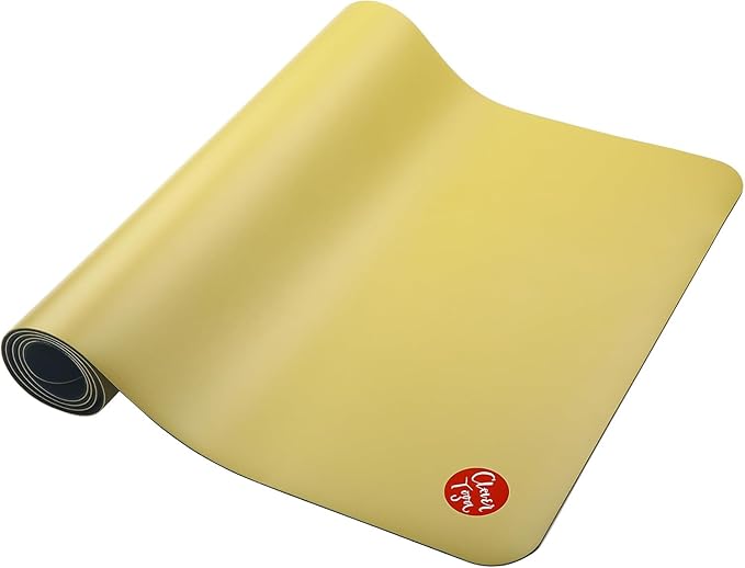 Clever Yoga Liquid Balance Thick Yoga Mat - Pro Exercise Yoga Mat with Non-Slip Surface for Home Gym, Earth-Friendly & Recyclable Pilates and Workout Pad Women & Men, 4.5 mm-FlexoryFit