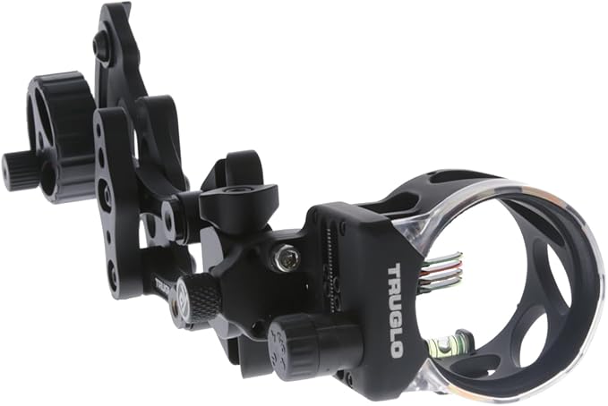 TRUGLO Range Rover М4 4-Pin Highly-Visible Micro-Adjustable Archery Hunting Bow Sight