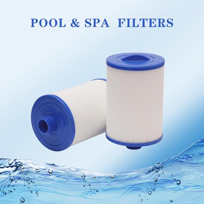 Replaces 6CH-940 Spa Filter,Unicel 6CH-940,Filbur 817-0050,FC-0359,PWW50P3(NOT PWW50P4),25252, 03FIL1400,(1 1/2" Coarse Thread),Waterway Front Access Skimmer,SAE Thread Filter 2-Pack