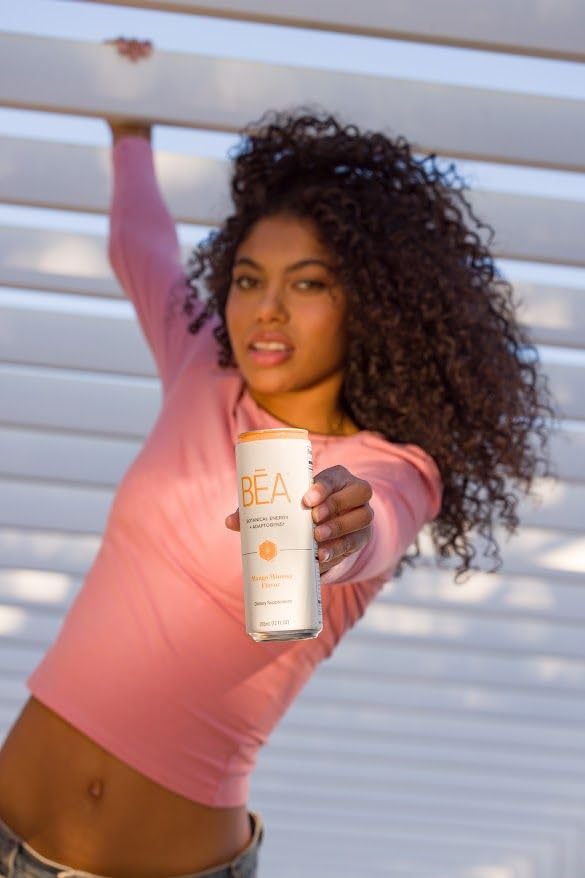 Isagenix BĒA™ Sparkling Energy Drink – Botanical Energy + Adaptogens – Mango Mimosa (12 Servings)-FlexoryFit