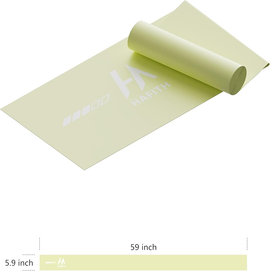 Fabric Resistance Bands for Women – 5 Level Exercise Bands Resistance Set, Resistance Bands for Working Out with Handles, Workout Bands Resistance for Women, Yoga, Pilates, Glutes, Legs,Vigor Yellow-FlexoryFit