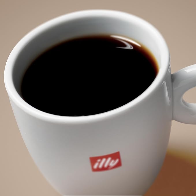 Illy Ground Drip Coffee - Intenso Bold Roast - Bold & Flavorful - 100% Arabica - Pre-Ground for Drip Pour Over - Pressurized Packaging Sealed for Freshness - 8.8oz (Pack of 6)-FlexoryFit