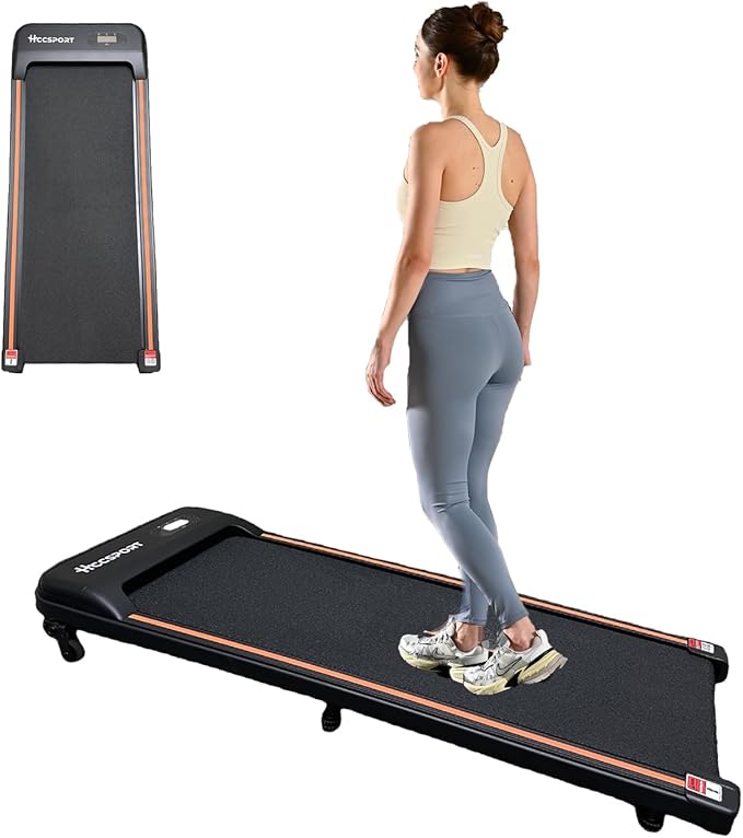 Foldable Treadmill with Incline Treadmill with Home Removable Desk Workstation 3.0 HP 3 in 1 Folding Small Compact Walking Treadmills 300 Lbs Capacity for Home Office-FlexoryFit