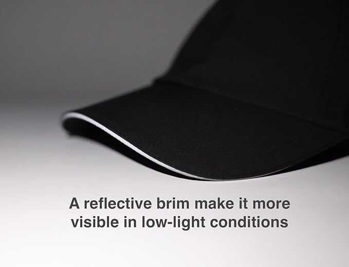Home Prefer Reflective Water Repellent Quick Dry Airy UPF50+ Sun Hat for Men Women Outdoor Sports Baseball Caps Unisex-FlexoryFit