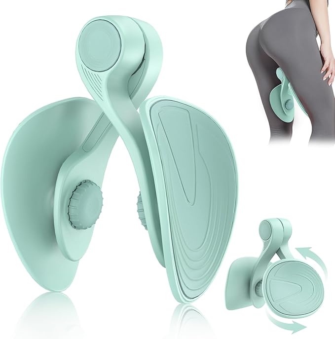 Hip Trainer Kegel Exerciser, Pelvic Floor Trainer, Kegel Trainer for Postpartum Rehabilitation, Trimmer Inner Thigh, Thigh Toner Workout-FlexoryFit