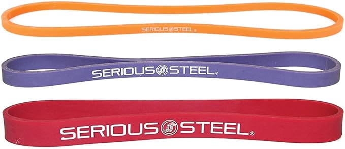 Serious Steel Fitness 12 inch Resistance Band - Deadlift & Hip Band for Glute Activation & Dynamic Warm Up-FlexoryFit