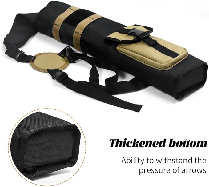 PSKOOK Archery Lightweight Back Arrow Quiver