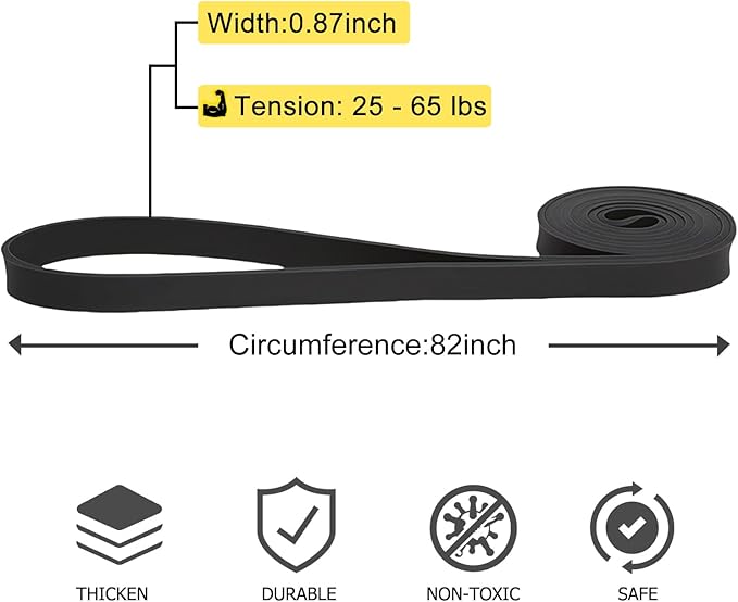12-Pack Resistance Bands Set - Pull Up Assist, Strength Training & Physical Therapy for Home Gym | Exercise Loop Bands for Men & Women-FlexoryFit