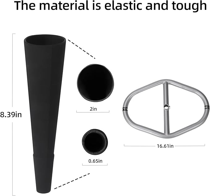Portable Baseball Tee, Adjustable Batting Tee for Baseball/Softball/Tee Ball, 20"-26" Height, Weighted Base for Stability, Hitting Tee for Kids/Youth, Training Equipment for Baseball Practice