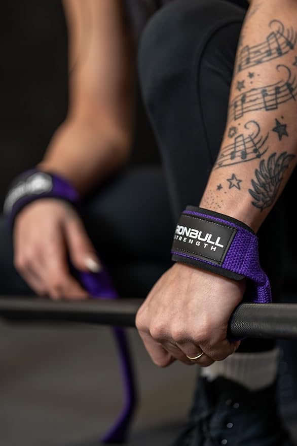 Lifting Wrist Straps for Weightlifting (1 Pair) – Padded Lifting Straps for Deadlifts, Powerlifting, Strength Training & Bodybuilding – Gym Straps for Men & Women-FlexoryFit
