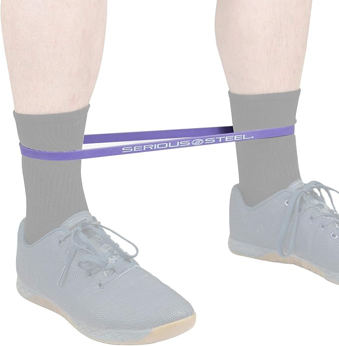 Serious Steel Fitness 12 inch Resistance Band - Deadlift & Hip Band for Glute Activation & Dynamic Warm Up-FlexoryFit