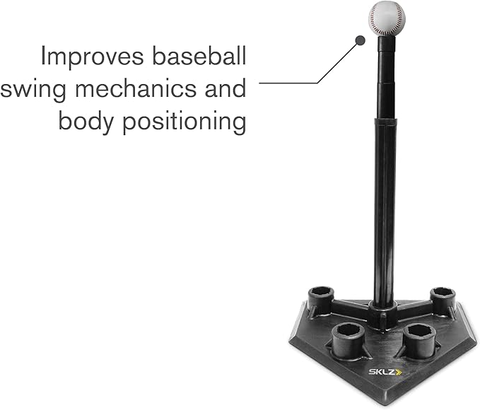 SKLZ Youth Baseball Tees: Boost Young Players' Swing with Durable, Adjustable Training Equipment - Perfect for Developing Skills and Confidence