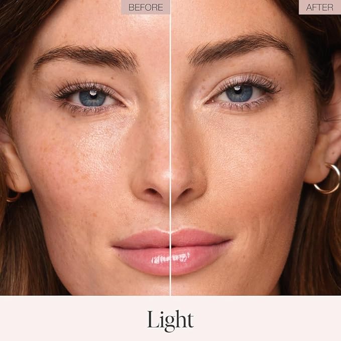 Jouer Soft Focus Hydrate & Setting Powder - Pressed Powder with Matte Finish - Blurring Powder for Fine Lines and Pores - Set Face Makeup Foundation or Concealer - Light-FlexoryFit