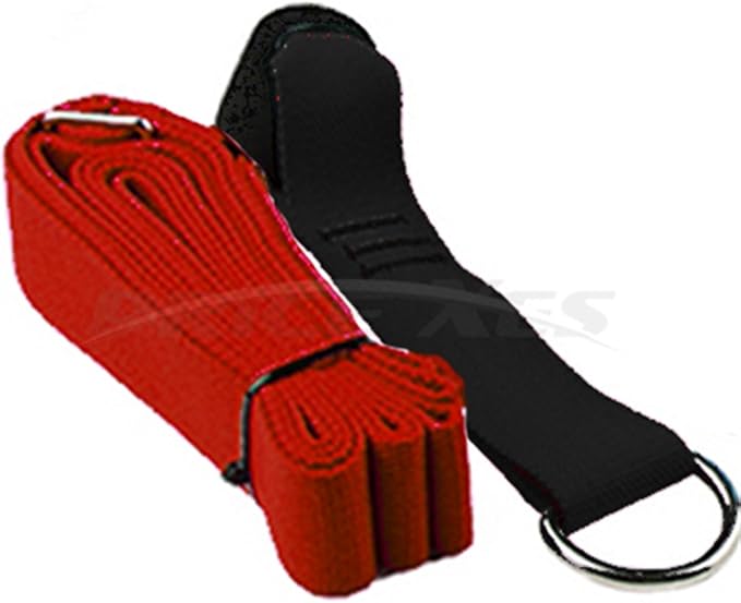 Door Flexibility & Stretching Leg Strap - Great for Ballet Cheer Dance Gymnastics or ANY Sport Leg Stretcher Door Flexibility Trainer Premium stretching equipment-FlexoryFit