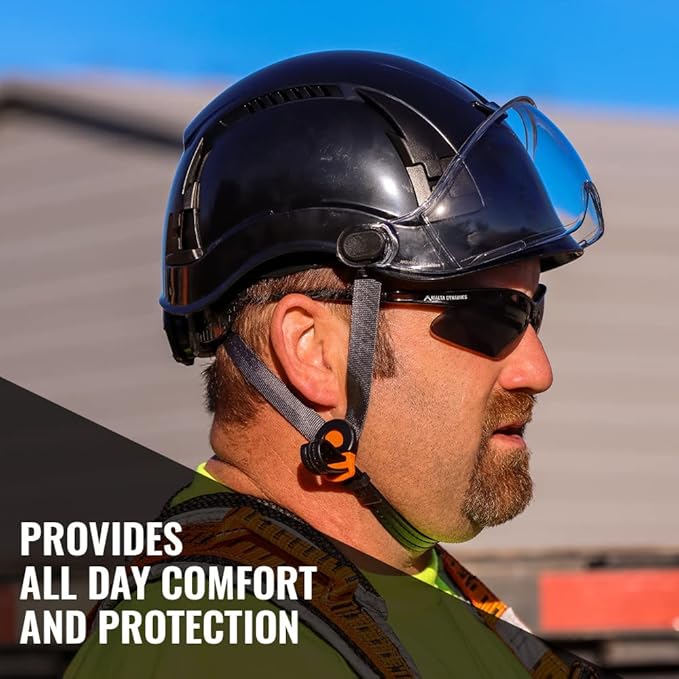 Malta Dynamics APEX Type 2 Safety Helmet – OSHA and ANSI Z89.1 Compliant Safety Hard Hats for Construction Workers and Vented Helmet for Head Protection