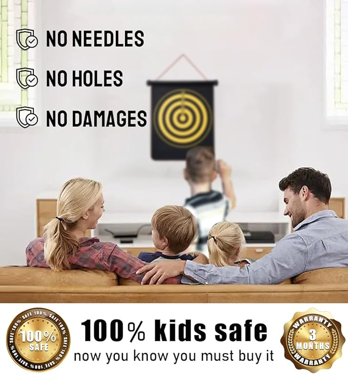 Magnetic Dart Board for Kids, Gifts Ideas for Teenage Boys Girls, Dartboard Toys for Teen Age 6 7 8 9 10 11 12 13 14 15 16 Years