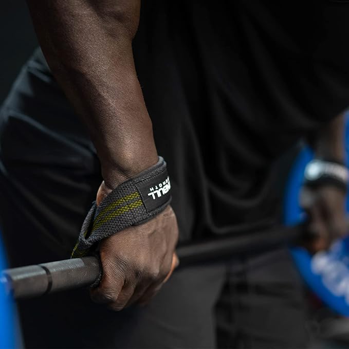 Lifting Wrist Straps for Weightlifting (1 Pair) – Padded Lifting Straps for Deadlifts, Powerlifting, Strength Training & Bodybuilding – Gym Straps for Men & Women-FlexoryFit