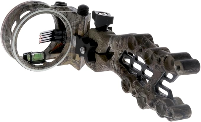 TRUGLO Carbon Hybrid Ultra Lightweight Micro-Adjustable 5-Pin Hunting Bow Sight