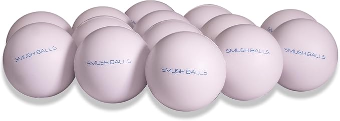 SMUSH BALLS Soft Foam Baseballs 12-Pack – Regulation Size Training Ball for Indoor & Outdoor Batting, Throwing & Catching Practice – Safe for Windows, Youth & Adult Players