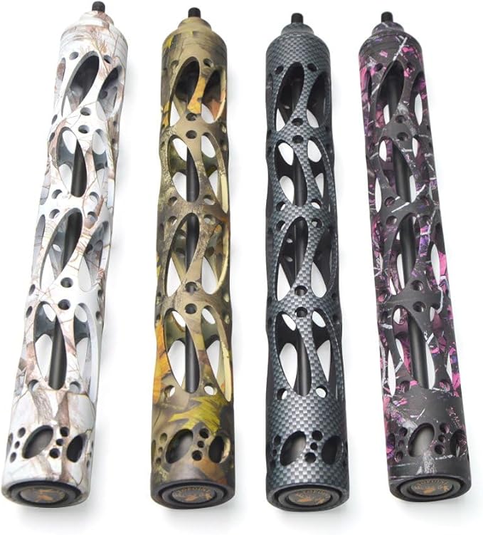 SHARROW Archery Bow Stabilizer 5inch 8inch 11inch Bow Riser Shock Absorber Dampener Recurve Bow Noise Reduction Compound Bow Accessories