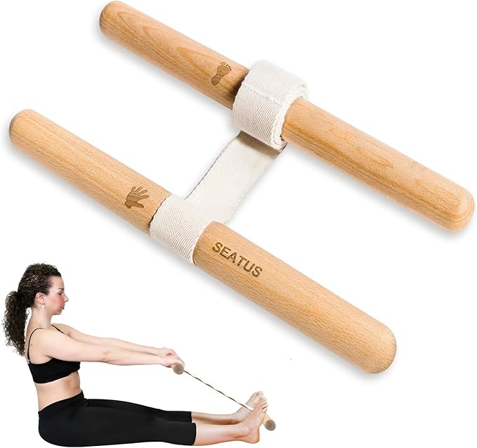 Innovative Muscle Stretching Device, Adjustable Length Hamstring Stretcher Redefines Flexibility, Pain Relief and Wellbeing for Your Entire Body Easily Perform Yoga and Stretching at Home!-FlexoryFit