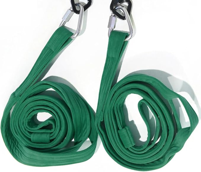 8.2ft 2.5m Aerial Straps Ropes Yoga Aerial Acrobatics Body Aerial Loop Trapeze Circus Apparatuses Equipment Three-Layer Straps 1 pairs-FlexoryFit