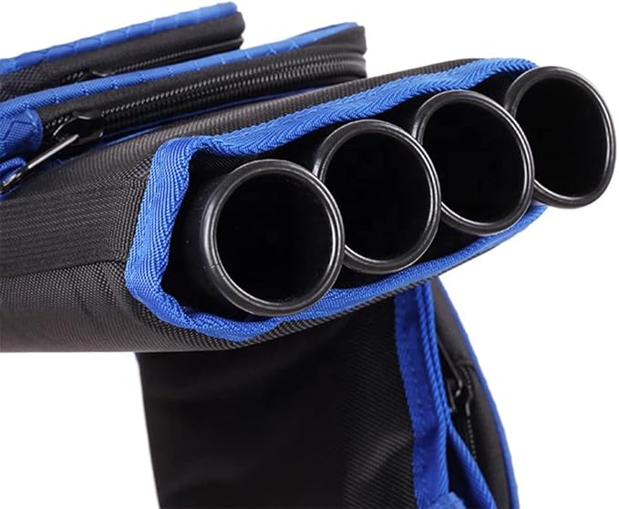 SOPOGER Archery Hip Quiver for Arrows - 3 or 4 Tube Bow Belt Quiver Waist Hanged for Youth Teens Adults Compound Bow Recurve Bow Target Shooting
