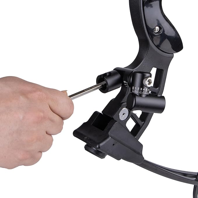 Single Side Adjustable Bow stabilizer, Shooting stabilizer, v bar Attachment for Compound Bow Stand