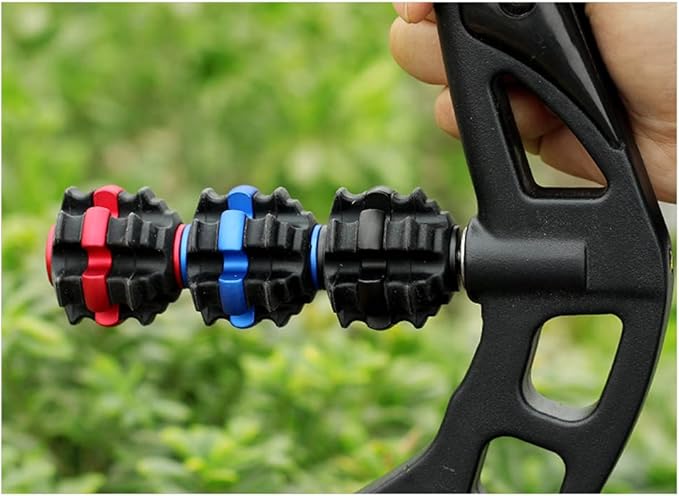 ZSHJGJR Archery Stackable Bow Stabilizer Ball Reduce Shock Absorber Balance Bar Vibration Damper Silencer for Recurve Compound Bow Hunting Shooting