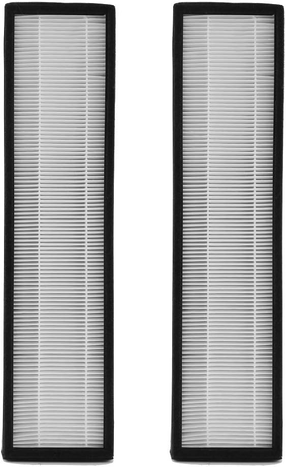 True HEPA Replacement Filter E Size, Compatible with Idylis IAP-GG-125, FIL-GG-125 and Germguardian AC5000 Series FLT5000 Filter C, Pack of 2