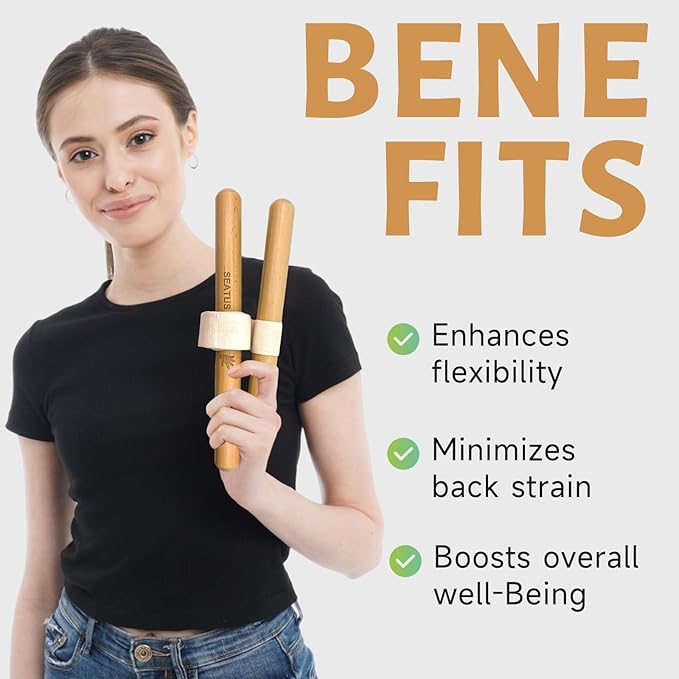Innovative Muscle Stretching Device, Adjustable Length Hamstring Stretcher Redefines Flexibility, Pain Relief and Wellbeing for Your Entire Body Easily Perform Yoga and Stretching at Home!-FlexoryFit