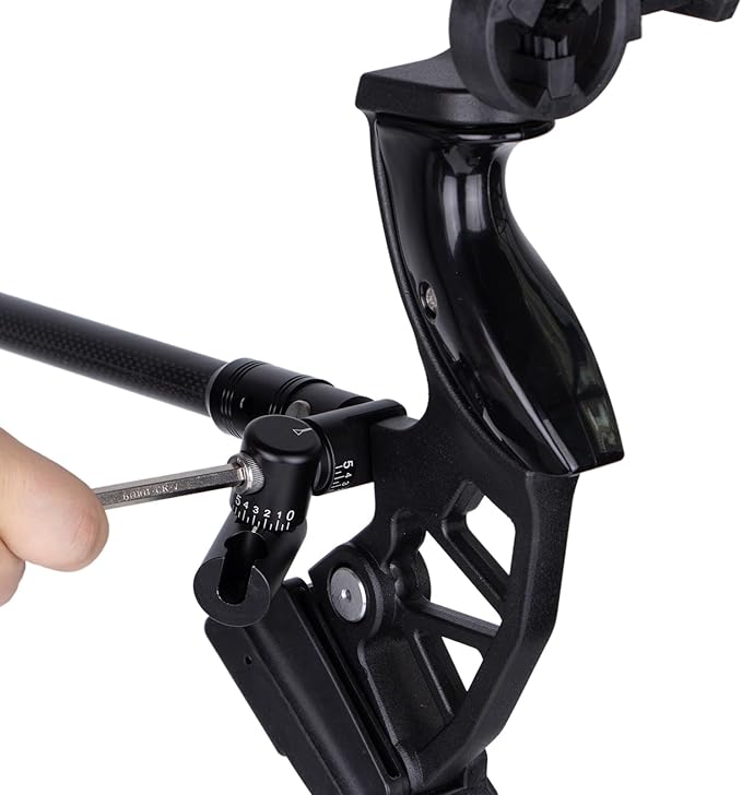 Single Side Adjustable Bow stabilizer, Shooting stabilizer, v bar Attachment for Compound Bow Stand