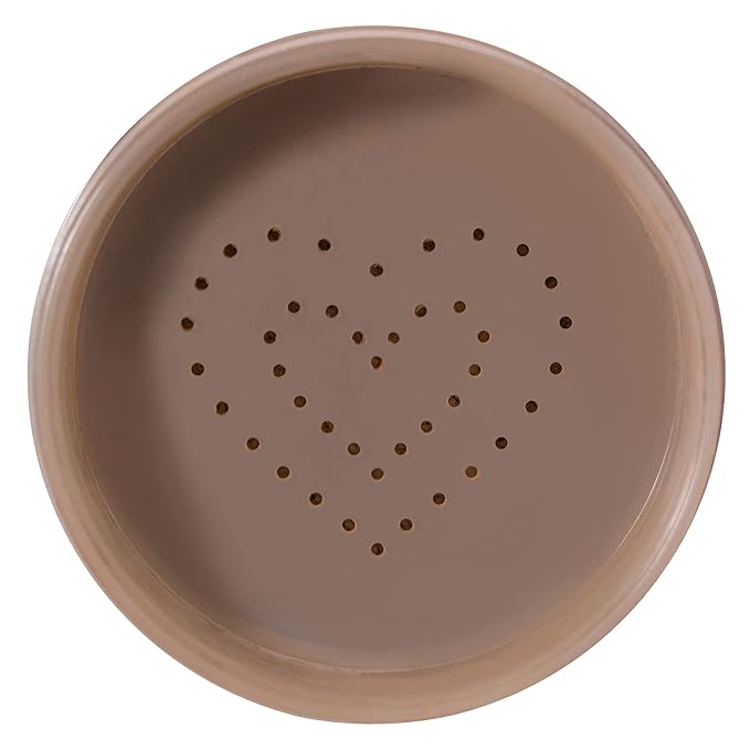 Kimchi Chic Beauty Puff Puff Pass Set and Bake Setting Powder for Makeup, Extra Fluffy Loose Face Powder Poof, Soft Natural Face Makeup for Uneven Skin Tone, 08 Chocolate-FlexoryFit