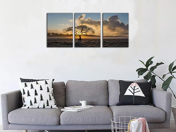 Motivational Wall Art Inspirational Entrepreneur Quotes Canvas Painting Tree of Life Modern Inspiring Posters Pictures Prints Framed Artwork Decorations for Living Room Home Office House Decor-FlexoryFit