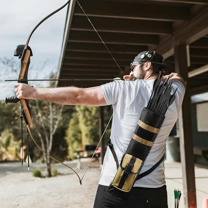PSKOOK Archery Lightweight Back Arrow Quiver