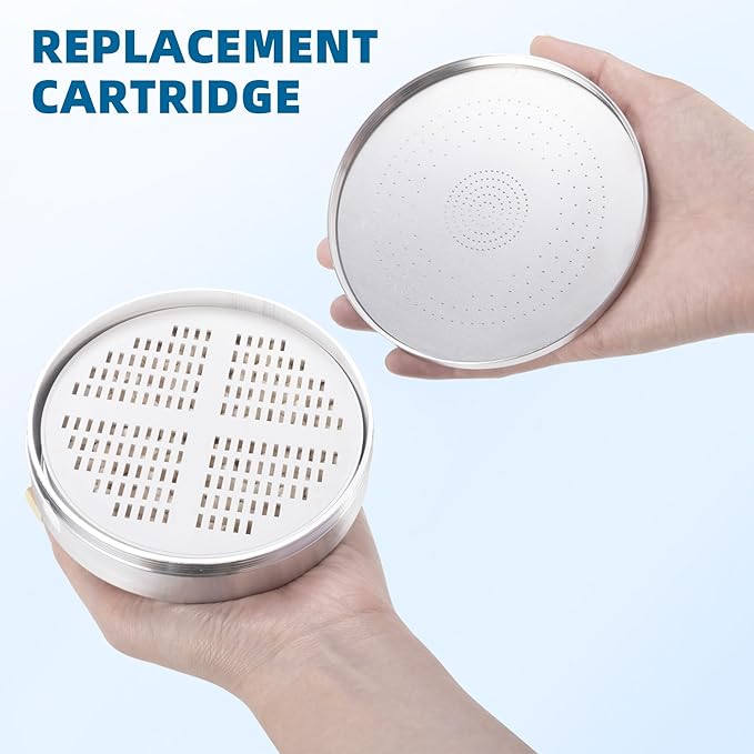 Vitamin C + Vitamin E + Vitamin A Shower Filter Replacement Cartridge for Aquahomegroup Shower Head Filter - 4 Packs