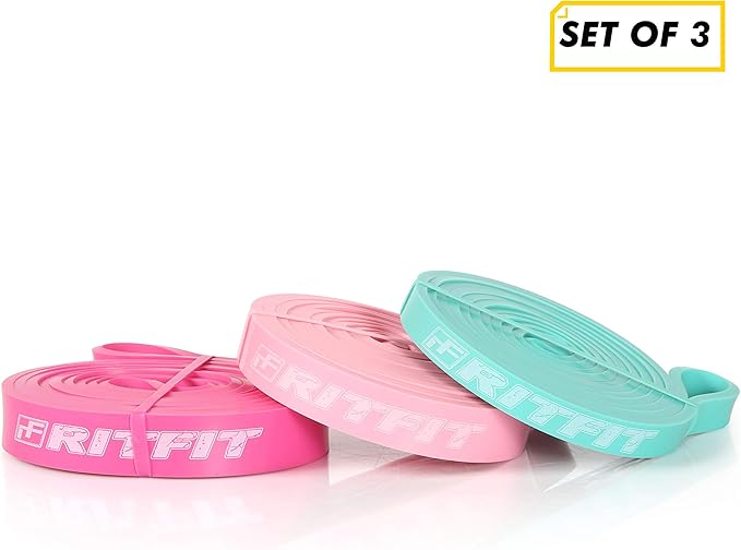 RitFit Pull Up Assist Band - Premium Resistance Band for Pull Up Assistance, Resistance Training, Body Stretching, Powerlifting, Mobility Training-FlexoryFit