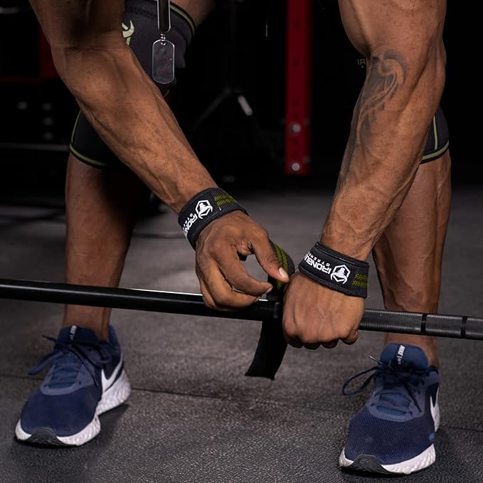 Lifting Wrist Straps for Weightlifting (1 Pair) – Padded Lifting Straps for Deadlifts, Powerlifting, Strength Training & Bodybuilding – Gym Straps for Men & Women-FlexoryFit