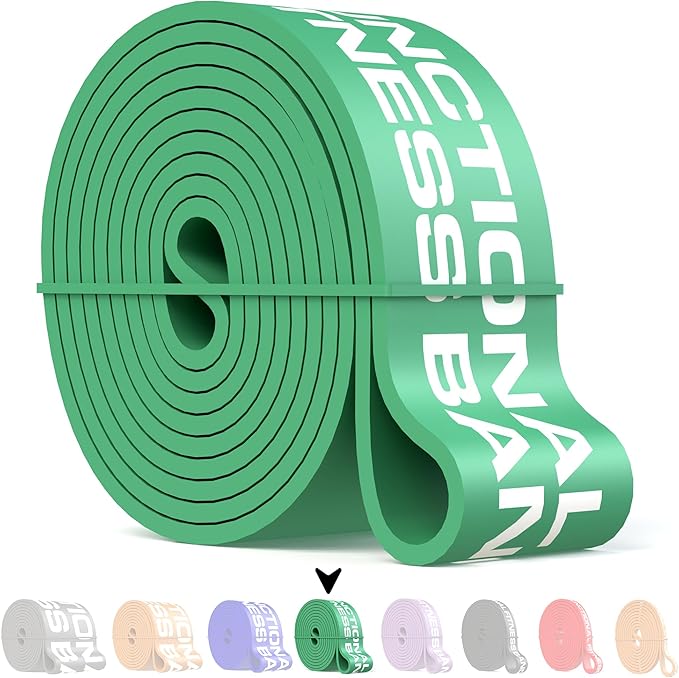 Functional Fitness Pull Up Assist Resistance Bands | Heavy Duty Exercise Bands for Powerlifting, Mobility, and Stretching | Travel Friendly Resistance Bands for Workout-FlexoryFit