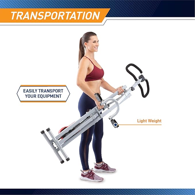 Marcy Squat Rider Machine for Glutes and Quads Workout XJ-6334, Silver & Black-FlexoryFit