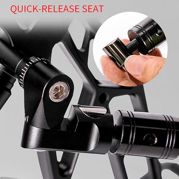 Single Side Adjustable V Bar Mount, Archery Stabilizers Bow Stabilizer Quick Disconnect Rod for Compound Bow, Single Sidebar Back Bar Stabilizer Mount