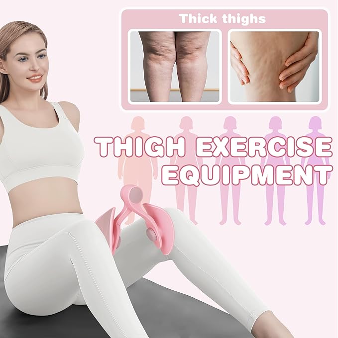 Inner Thigh and Pelvic Floor Muscle kegel Exerciser Toner for Women and Man, Leg Workout Exercise Equipment Device HIPS Pelvis Trainer Machine kegal excersize Toner-FlexoryFit